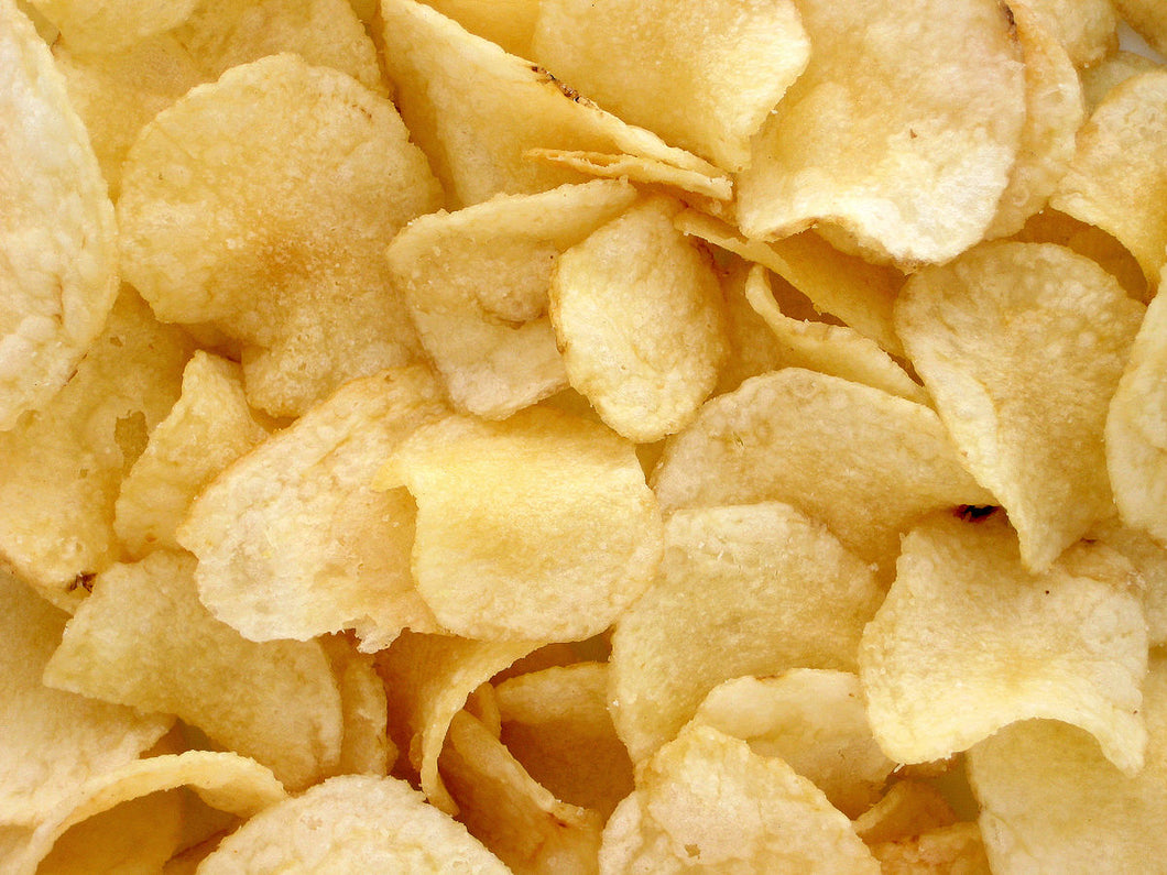 Close-up of potato chips