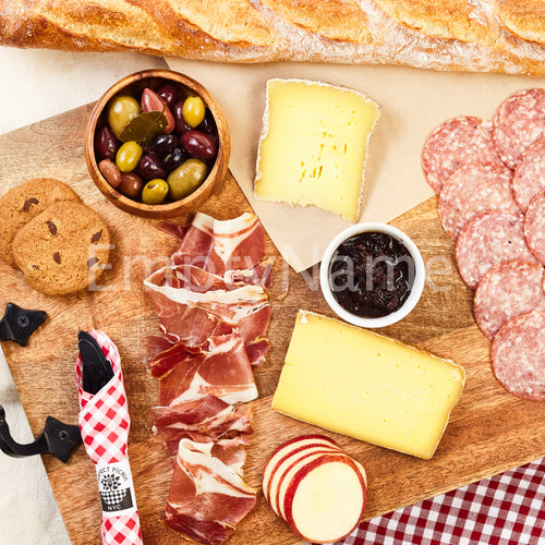 Cured Meat And Cheese Plate