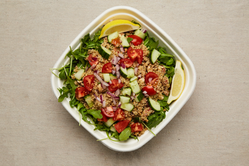 a bowl of salad