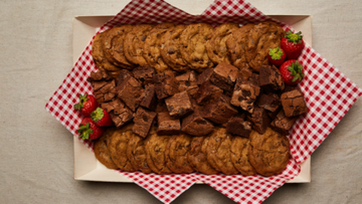 a bag sitting on top of a wooden table
