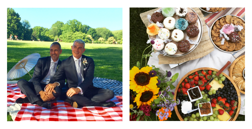 Event2 a person sitting at a table with plates of food